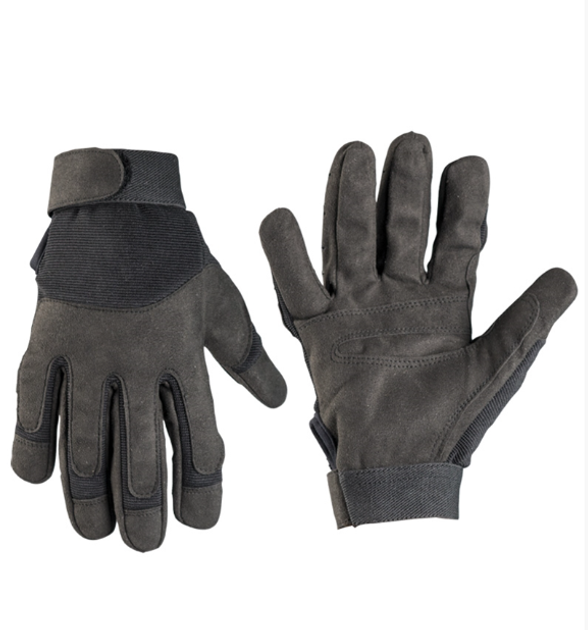 Перчатки тактические 2XL Черные Mil-Tec ARMY GLOVES 2XL SCHWARZ (12521002-906-2XL) - изображение 1