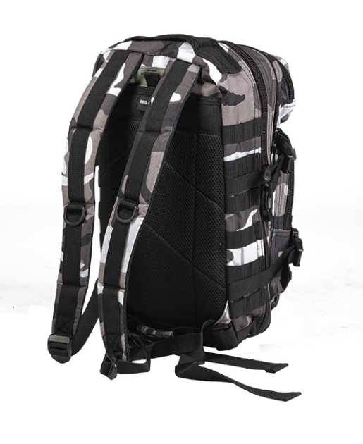 Рюкзак тактический 20 л Черно-белый Mil-Tec US ASSAULT PACK SM URBAN (14002022-20) - изображение 2