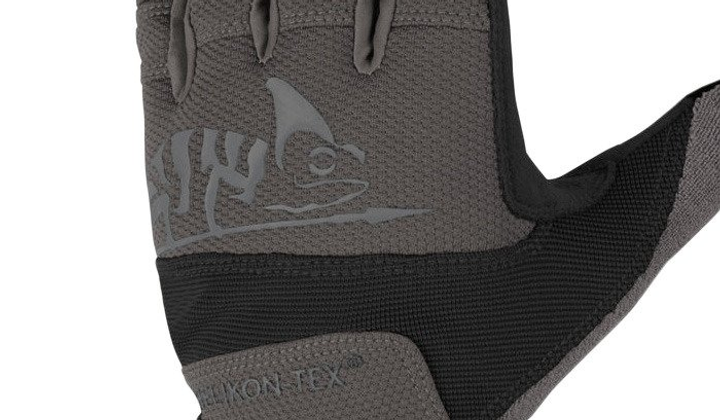 Перчатки тактические Helikon-Tex M Черные, Серые Tactical Gloves Hard BLACK/GREY (RK-RNG-PO-0135A-B04-M) - изображение 2