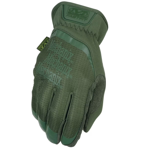 Перчатки тактические Mechanix Wear Армейские XL Олива Tactical gloves FastFit Olive Drab (FFTAB-60-011-XL) - изображение 1