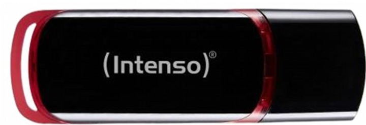 Pendrive Intenso Business Line Blister 64GB USB 2.0 Black/Red (3511490) - obraz 1