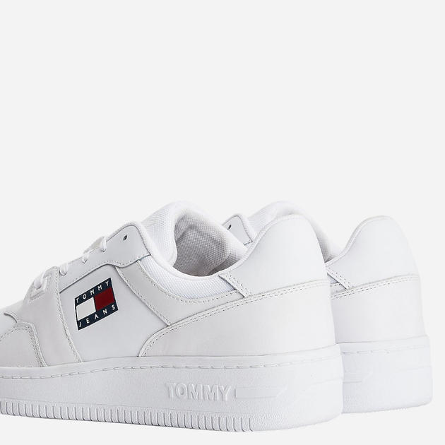 Sneakersy męskie Tommy Hilfiger EM0EM00955-YBR 44 Białe (8720116726961) - obraz 3