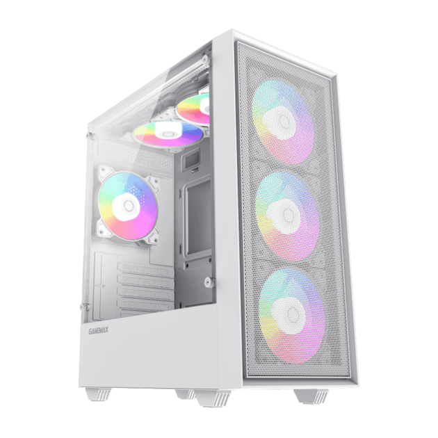 Корпус компьютерный GameMax Storm White без блока питания Minitower Белый - Фото 1 Корпус компьютерный GameMax Storm White без блока питания Minitower Белый - изображение 1