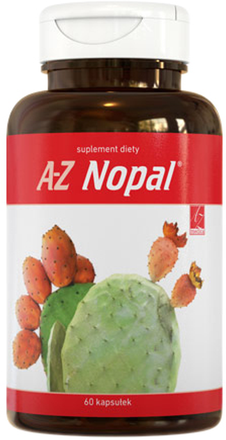 Suplement diety A-Z Medica Nopal 60 caps (5903560622970) - obraz 1