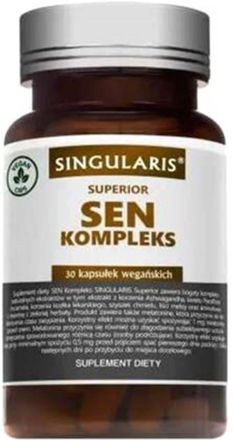 Дієтична добавка Singularis Sen Kompleks 30 капсул (5907796631348) - зображення 1