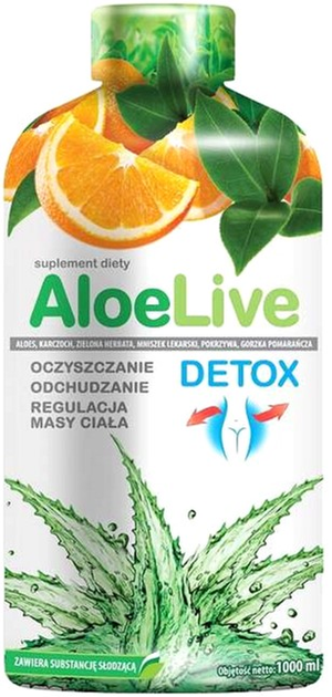 Skoncentrowany sok Laboratoria Natury Aloe Live 1000 ml (5907604342435) - obraz 1