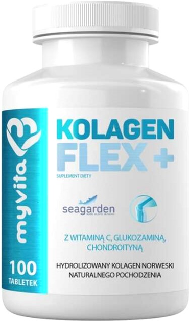 Suplement diety MyVita Kolagen Flex+ 100 tabs (5903021592781) - obraz 1