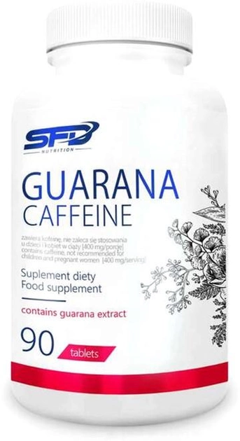 Suplement diety SFD Guarana Caffeine 90 tabs (5902837731421) - obraz 1