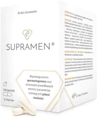 Suplement diety Establo Pharma Supramen 120 caps (5905669625050) - obraz 1