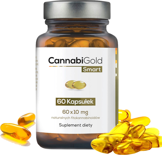 Suplement diety Hempoland Cannabi Gold Smart 60 caps (5907769893100) - obraz 2