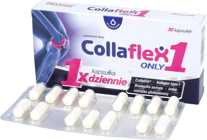 Suplement diety Oleofarm Collaflex Only 1 30 caps (5904960017861) - obraz 2