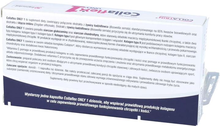Suplement diety Oleofarm Collaflex Only 1 30 kapsułek (5904960017861) - obraz 3