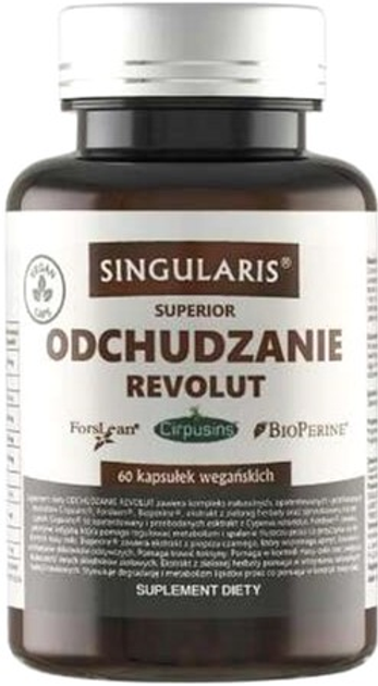 Suplement diety Singularis Revolut Weight Loss 60 caps (5907796631652) - obraz 1