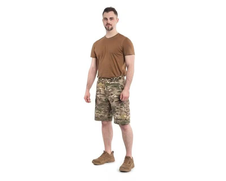 Тактические шорты Brandit BDU (Battle Dress Uniform) Ripstop multikam, мультикам XL - изображение 2