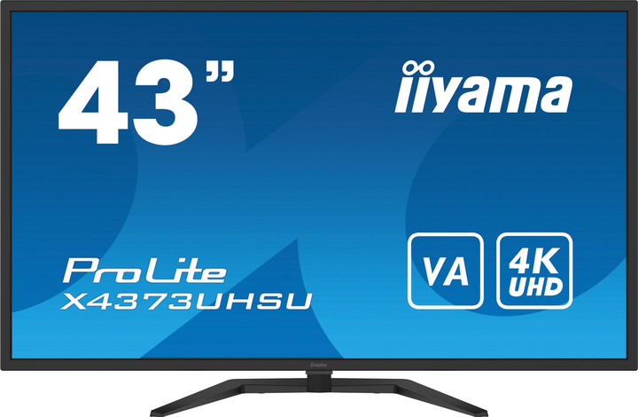 Монитор iiyama X4373UHSU-B1 - изображение 1