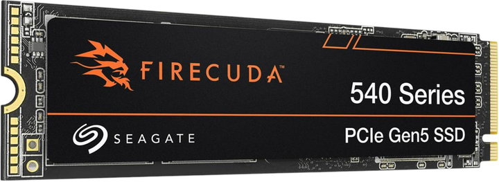 Dysk SSD Seagate FireCuda 540 1TB M.2 PCI Express 5.0 3D NAND TLC (ZP1000GM3A004) - obraz 2