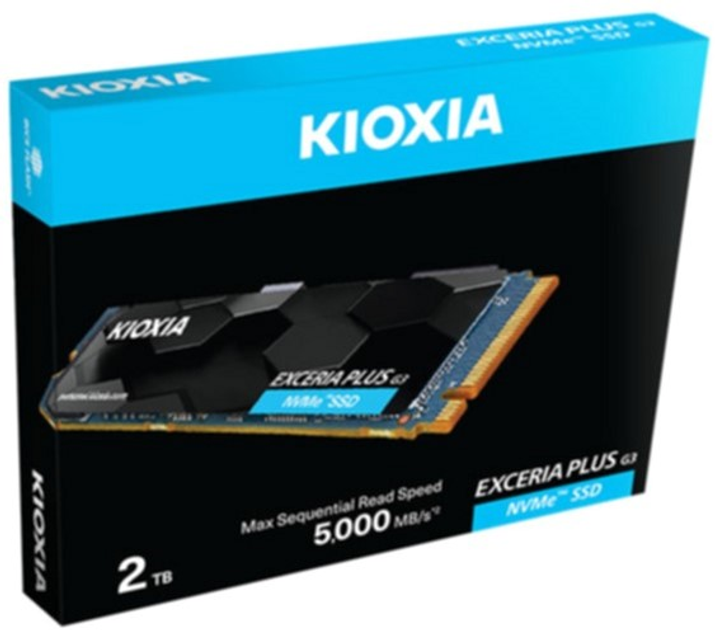 Dysk SSD KIOXIA EXCERIA PLUS G3 2TB M.2 PCI Express 4.0 TLC (LSD10Z002TG8) - obraz 2