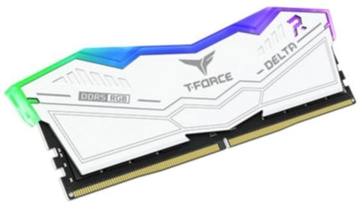 Pamięć Team Group DDR5-6400 32768MB PC5-51200 (Kit of 2x16384) T-Force Delta RGB White (FF4D532G6400HC40BDC01) - obraz 3