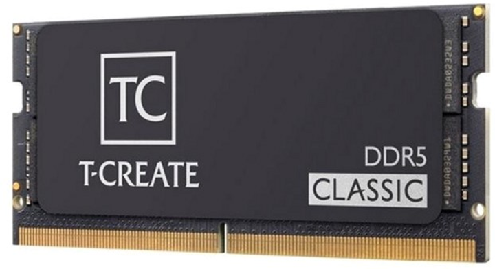 Оперативна пам'ять Team Group SODIMM DDR5-5600 16384MB PC5-44800 T-Create Classic Black (CTCCD516G5600HC46A-S01) - зображення 2