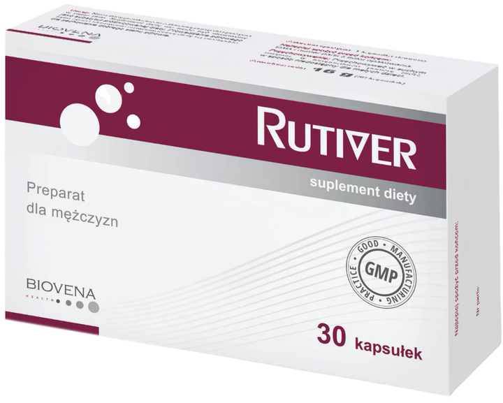 Suplement diety Biovena Health Rutiver 30 kapsułek (5903111462109) - obraz 1