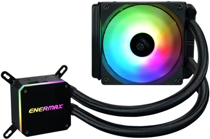 Система жидкостного охлаждения Enermax LiqMax III 120 RGB Black (ELC-LMT120-ARGB) - изображение 2