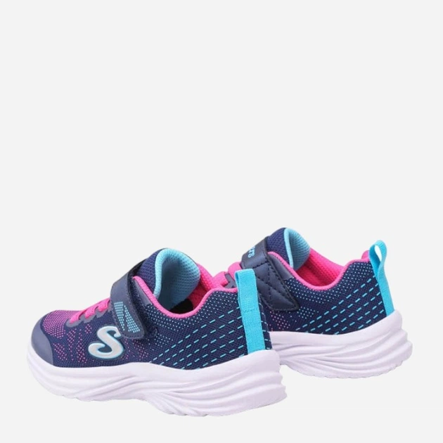 Sneakersy dziecięce dziewczęce Skechers 302448L 27 Granatowe (195204821589) - obraz 4