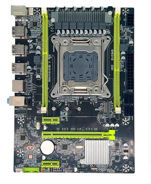 Материнская плата Taishuo X79 LGA 2011 + процессор (б/у) Xeon E5-2660 v2 10 ядер 2,2G + RAM DDR3 16 GB + кулер 120 мм (20266023) - изображение 2