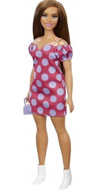 Lalka Mattel Barbie Fashionistas Vitiligo GRB62 (0887961900354) - obraz 2