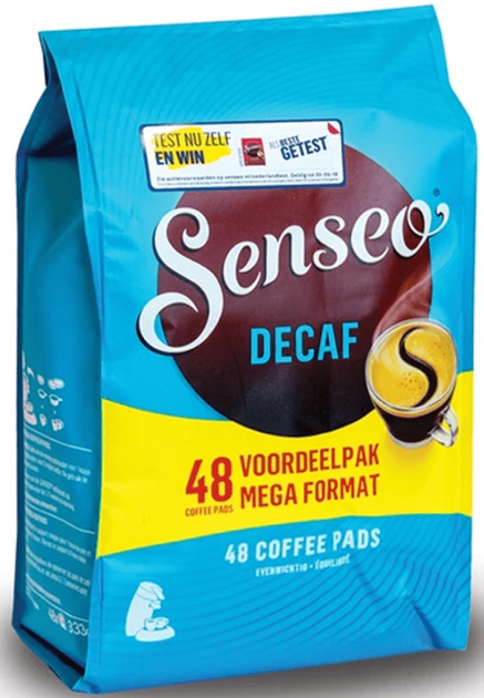 Кофе в чалдах Senseo Decaf XXL Mega Pack 48 чалд - Фото 1 Кофе в чалдах Senseo Decaf XXL Mega Pack 48 чалд - зображення 1