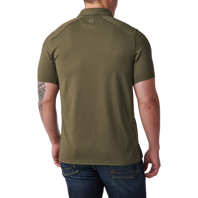 Футболка поло тактическая с коротким рукавом 5.11 Рaramount Short Sleeve Polo XL RANGER GREEN - изображение 2