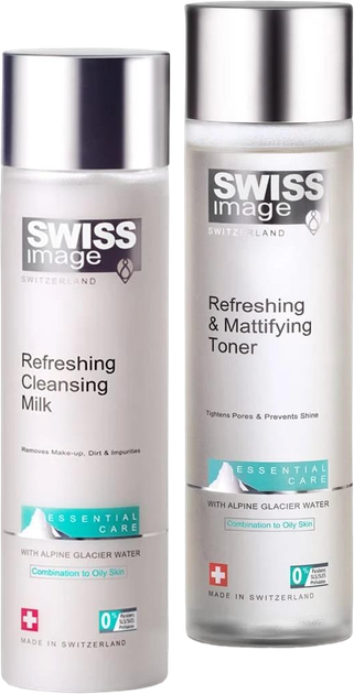 Тонер для обличчя Swiss Image Refreshing Cleansing 200 мл (7640140383293) - зображення 1