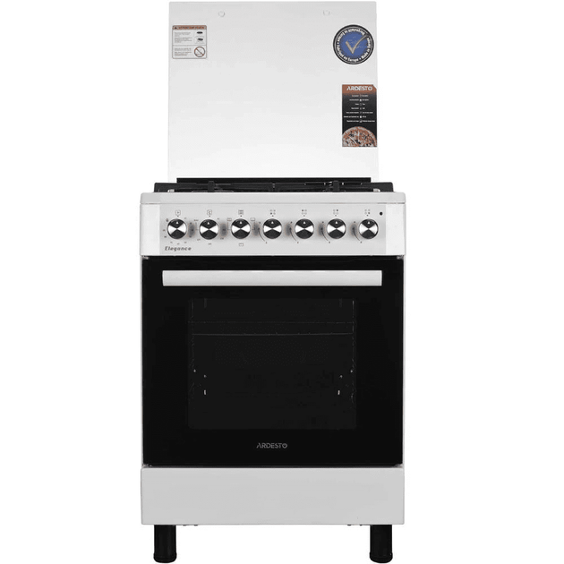 Газовая плита с электрической духовкой Ardesto FSCF-C604W - изображение 2