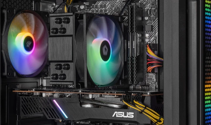Компьютер 1stPlayer Ryzen 5 7500F / RTX 3070 8ГБ / 64ГБ DDR5 / SSD Компьютер 1stPlayer Ryzen 5 7500F / RTX 3070 8ГБ / 64ГБ DDR5 / SSD