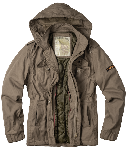 Куртка демисезонная SURPLUS AIRBORNE JACKET L Olive - изображение 2