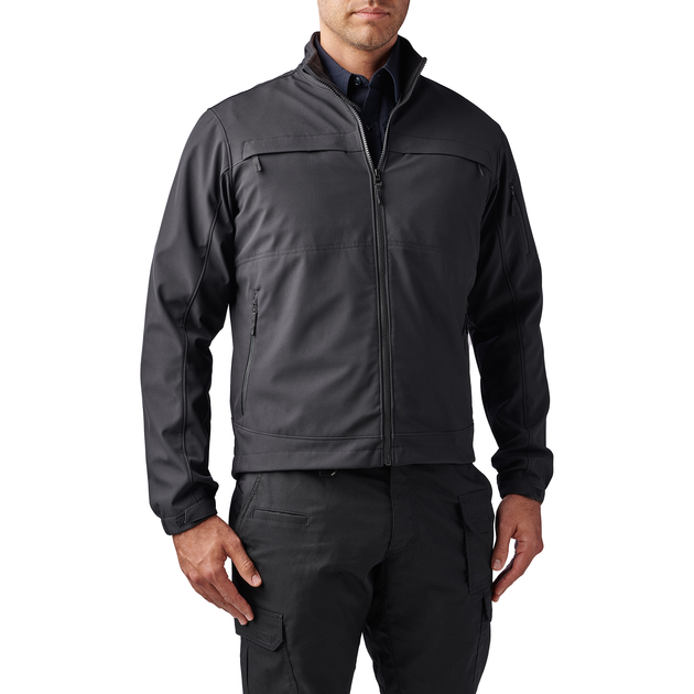 Куртка демісезонна 5.11 Tactical Chameleon Softshell Jacket 2.0 3XL Black - зображення 1