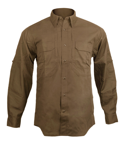 Рубашка тактическая 5.11 Tactical Taclite Pro Long Sleeve Shirt 2XL Battle Brown - изображение 1