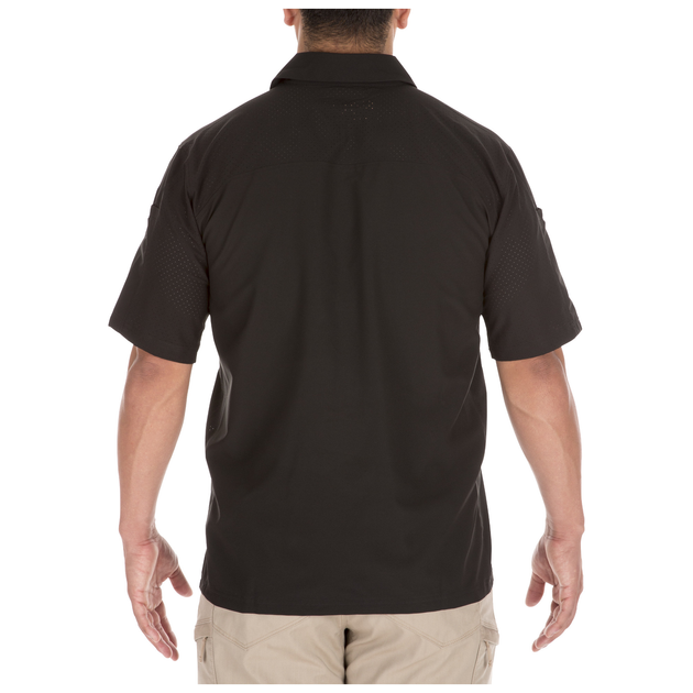 Сорочка тактична з коротким рукавом 5.11 Freedom Flex Woven S/S XL Black - зображення 2