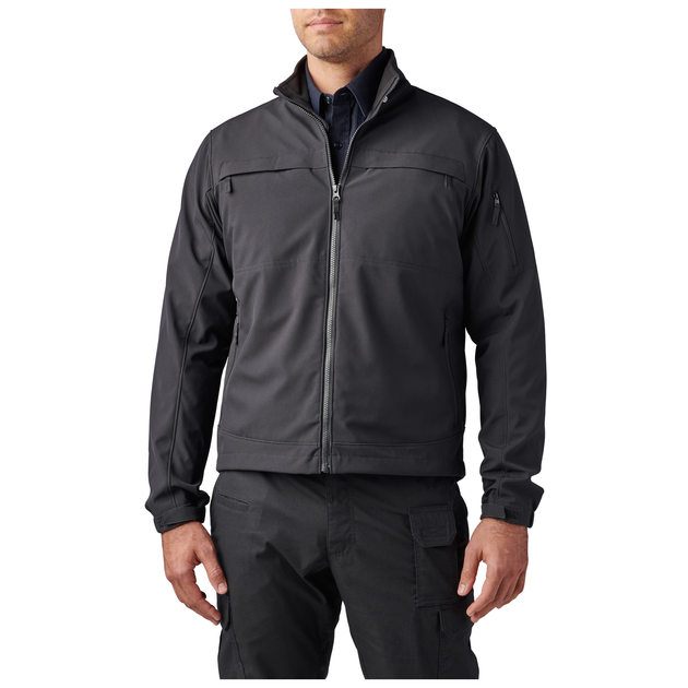 Куртка демісезонна 5.11 Tactical Chameleon Softshell Jacket 2.0 M Black - зображення 2