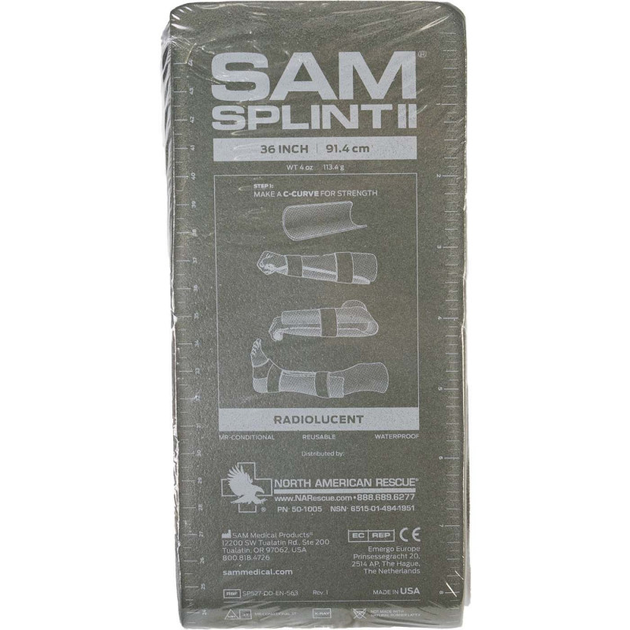 Шина тактична см XL Splint SAM 91х14 - изображение 1
