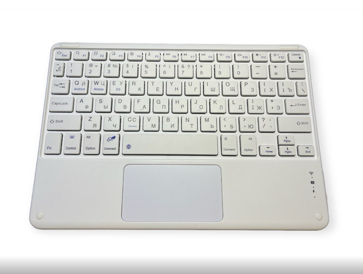 Беспроводная клавиатура Primo KB01 Bluetooth с тачпадом - White – фото ...