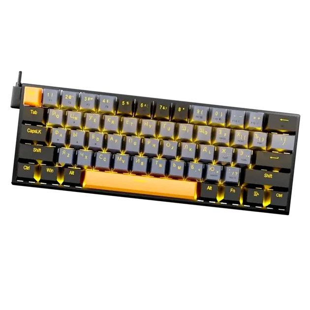 Клавиатура игровая E-YOOSO Z11 механическая проводная 61 клавиша