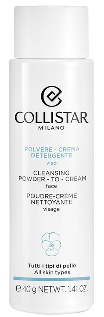 Krem w proszku do mycia twarzy Collistar Cleansing Powder-To-Cream Cleaning Cream oczyszczający 40 g (8015150219280) - obraz 1