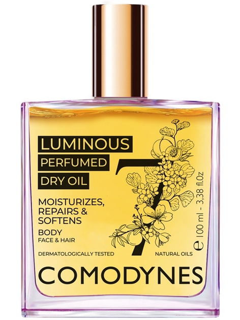 Олійка для тіла Comodynes Luminous Perfumed Dry Oil 100 мл (8428749883005) - зображення 1