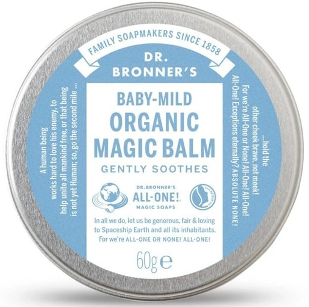 Balsam do ciała Dr. Bronner’s Organic Magic Baby-Mild 60 g (0018787830567) - obraz 1