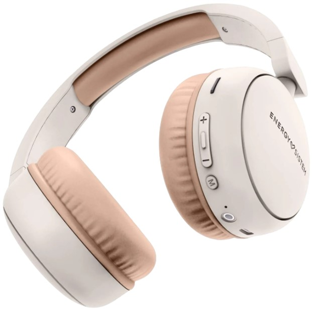 Słuchawki Energy Sistem Cream Radio Beige (8432426457694) - obraz 4