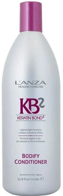 Odżywka do włosów L'anza Keratin Bond 2 zwiększająca objętość 1000 ml (654050171335) - obraz 1