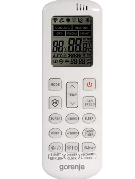 Кондиціонер Gorenje TITAN35IN TR/TITAN35OUT - изображение 3