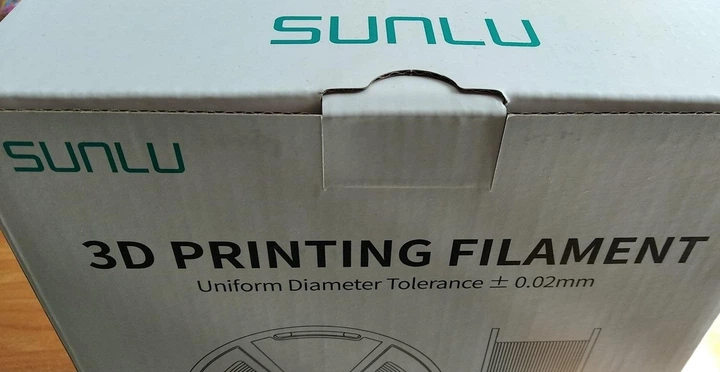 PLA пластик/филамент для 3D принтера SUNLU, PLA Filament Прозрачный 1.75мм 1кг. - изображение 4