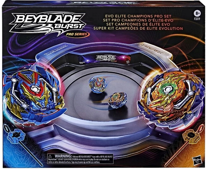 Zestaw do zabawy Hasbro Beyblade Burst Pro Series Evo Elite Champions Pro Set (5010994119966) - obraz 1