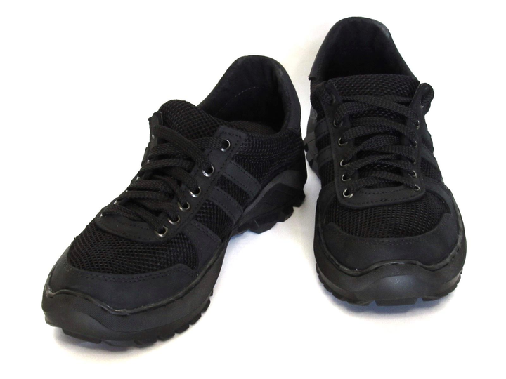 Кросівки шкіряні літні для військових та поліції, з сіткою, КРОК, 42 розмір - зображення 2